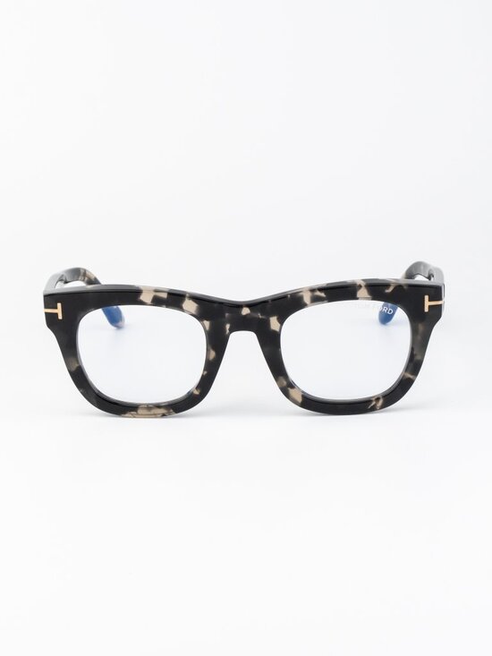 Tom Ford Women Eyeglasses Black Havana Square FT5872-B 005 NEW AUTHENTIC main image 8